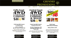 Desktop Screenshot of grimmopromotions.com.au
